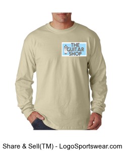 The Guitar Shop Sweat Shirt! Design Zoom